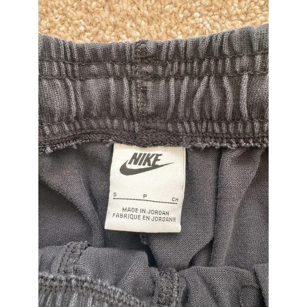 Nike Sweatpants Mens Small Black Fleece Joggers Swoosh Logo Sportswear Athletic